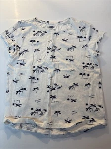 Old Navy girls black-and-white 1012T-shirt - Picture 1 of 4