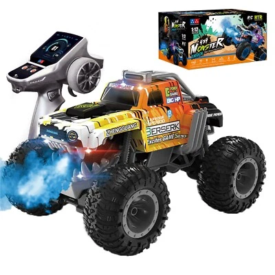 RC-Auto RC Auto Ferngesteuerter 1:12 Monster Truck Ferngesteuert mit Spray - Bild 1 von 4