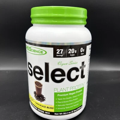 PEScience, Vegan Series, Select Protein, Chocolate Bliss, 26,7 oz (756 g) - Imagem 1 de 4