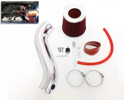 Rojo para Chrysler 300 2005-2010 3,5 V6 Touring Limited sistema de admisión de aire + filtro Foto 1 de 2