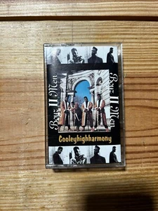 Boys II Men Cooleyhighharmony Cassette Tape 1991 Motown Records - Picture 1 of 3