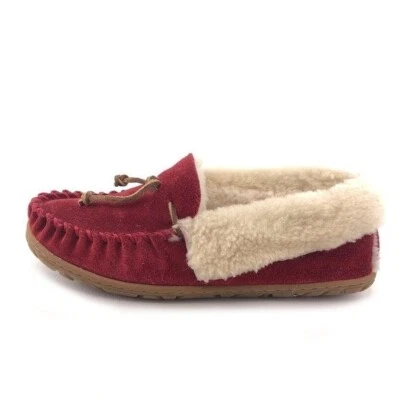 L.L. Zapatillas mocasín de invierno Bean Wicked Good para mujer talla 9M cuero piel de oveja Foto 1 de 4