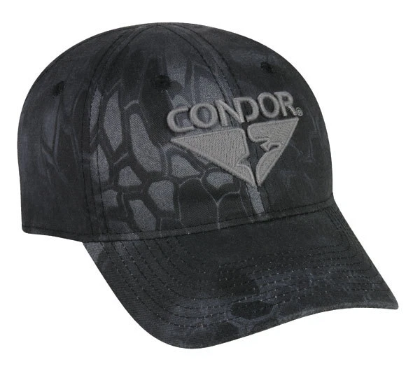 Kryptek CONDOR Tactical Camouflage Typhon Black Hunting Camo Hat - Image 1 of 1