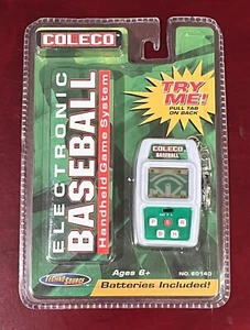 Coleco Electronic Baseball Handheld Game System Keychain 2005 New In Box - Picture 1 of 2
