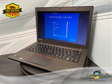 Lenovo ThinkPad T450 Core i5-5300U 8Gb 240 SSD Win10 Refurbished Laptop Webcam 