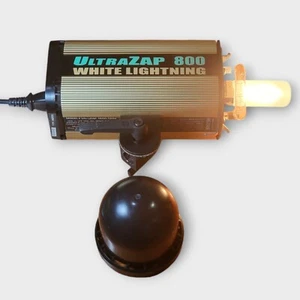 White Lightning UltraZap 800Watt Powerful Electronic Flash Works Great - Picture 1 of 7