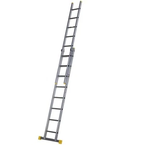 Werner Aluminium Double Section Extension Ladder 2 Section Multiple Sizes - Picture 1 of 40