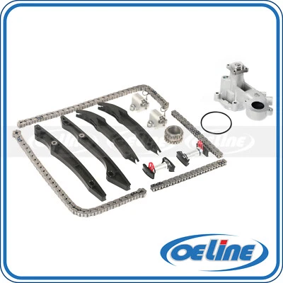 For 2011-2014 Ford F150 Lobo Mustang 5.0L Timing Chain Kit Water Pump - Изображение 1 из 4