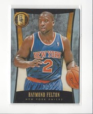 2013-14 Panini Gold Standard Platinum #102 Raymond Felton Knicks /10 