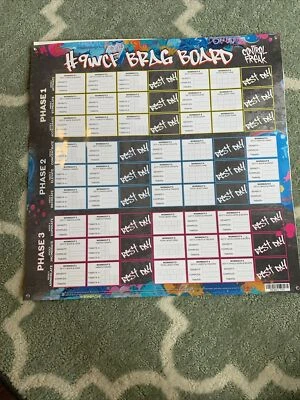 Beachbody 9 Week Control Freak And Morning Meltdown Poster Washable LOT - Image 1 of 4