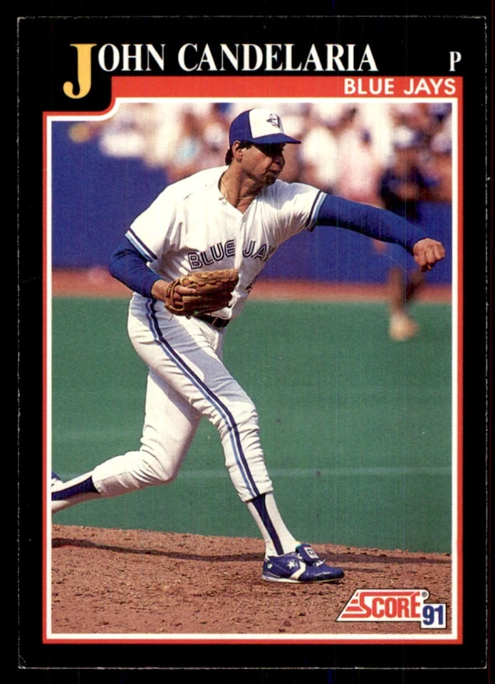 1991 Score John Candelaria Toronto Blue Jays #791 - Image 1 of 2