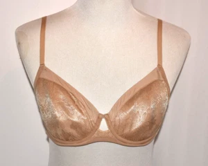 Sujetador SOMA Ligero Lift Cobertura Perfecta Con Aros Encaje Beige 34C - Imagen 1 de 5