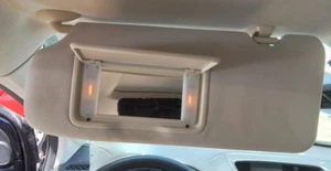 2015-2016 Honda CRV Left Driver Side Sun Visor Gray Illuminated OEM Warranty - Picture 1 of 1