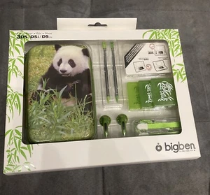 🥰 pack accessoires nintendo housse stylet neuf 3ds dsi ds lite panda - Photo 1/6