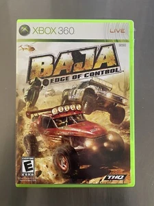 Baja: Edge of Control (Microsoft Xbox 360, 2008) CIB Cleaned Tested VG THQ Dune - Picture 1 of 3