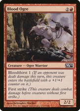 FOIL Blood Ogre | MtG Magic Magic 2012 (M12) | English | Near Mint