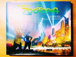 Disney’s The Art Of Zootopia Hardcover Art Book - Very Good Condition F/S - Picture 1 of 9