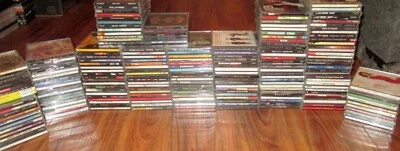 199 CD Lot Rock Guns N Roses Kiss Bon Jovi 311 Bush  Heart Green Day Pretenders - Image 1 of 4
