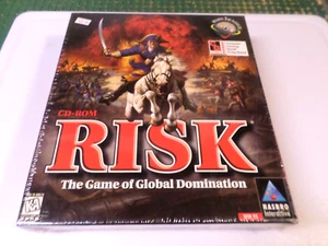 RISK - THE GAME OF GLOBAL DOMINATION - (PC, CD-ROM, 1996) - BIG BOX - NEW - Picture 1 of 7