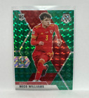 Neco Williams #196 Green Prizm Mosaic UEFA Euro 2020-21 Wales RC Rookie