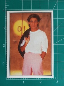 1985 Panini The Smash Hits ANDREW RIDGELEY WHAM ROCK POP MUSIC CARD #3
