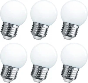 LED Night Light Bulb, Globe Small , Equivalent to 15W, E26 Medium Screw Base - Picture 1 of 2