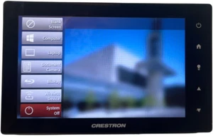 Crestron TSW-750-TTK-B-S 7" Touchscreen Monitor Display Control Panel with Mount - Picture 1 of 8