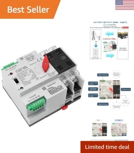 Automatic Transfer Switch - Dual Power Switch for City Grid Power & AC Generator - Picture 1 of 9