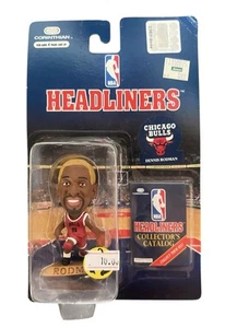 1997 Corinthian NBA Headliners Dennis Rodman YELLOW RARE (BLONDE) Chicago Bulls - Picture 1 of 2