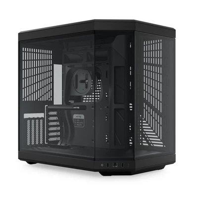 HYTE Y70 Dual Chamber Mid-Tower ATX Case - Black - Image 1 of 4