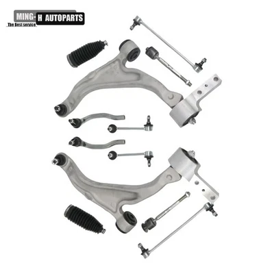 12PCS Front Lower Control Arms with Ball Joint Kit For 2007 08-2013 Acura MDX - Image 1 of 4