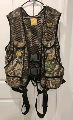 HSS Pro-Series Realtree Hunter Safety Vest+New Cabela's HSS Tree stand Harness - Image 1 of 4