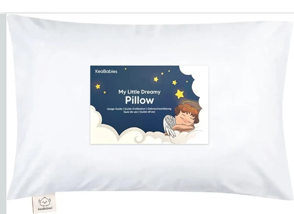 Almohada My Little Dreamy para niños pequeños - 13x18 lavable a máquina y apta para viajar Foto 1 de 4