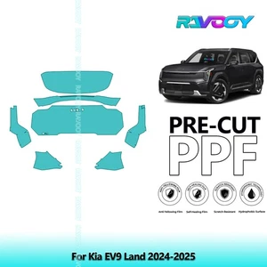 PreCut Paint Protection PPF Kit For Kia EV9 Land 2024-2025 - Picture 1 of 7