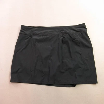 Falda Smartwool para mujer grande ligera al aire libre golf tenis negra Foto 1 de 4