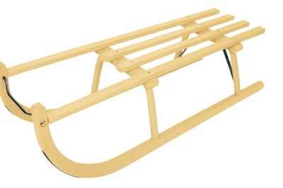 Ress Rodelschlitten Davoser Art 115 cm | Holz (Buche) | Bis 90 kg | Made in Ger - Bild 1 von 2