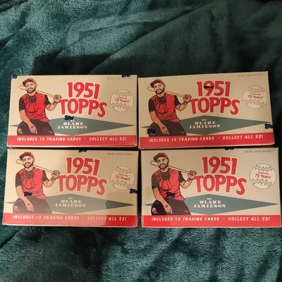1951 Topps x Blake Jamieson Juego Completo Ondas 1 2 3 y 4 (Lote de 4 Cajas Selladas) Foto 1 de 2