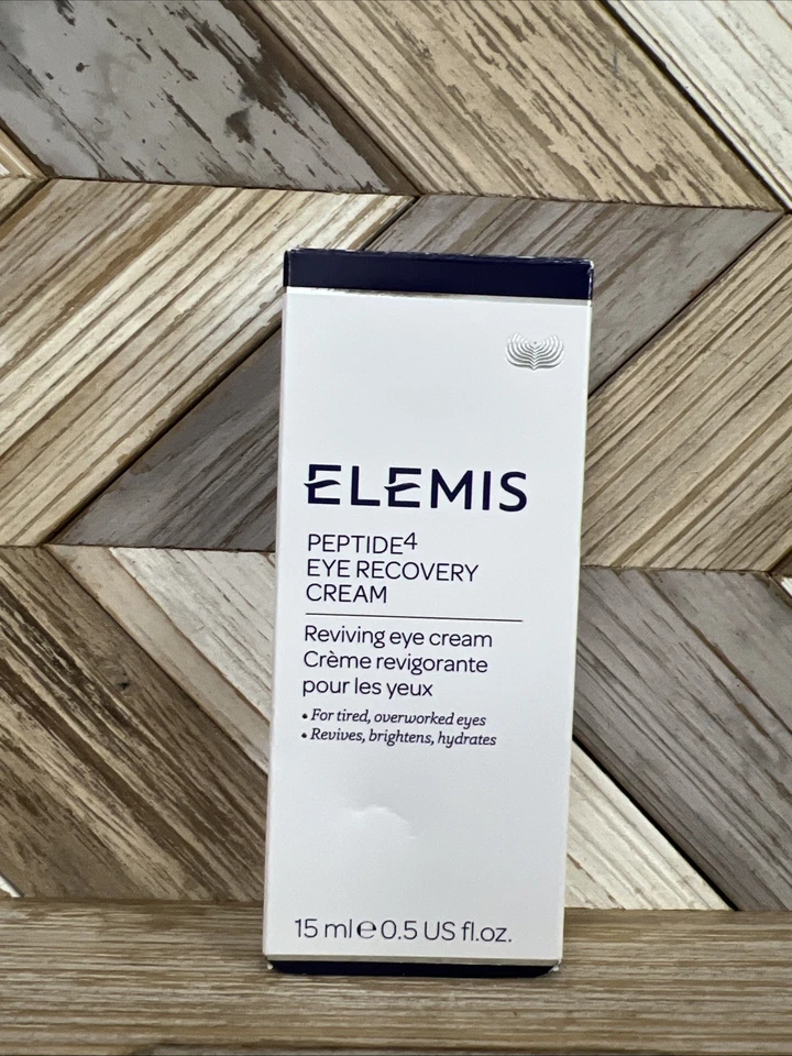ELEMIS Peptide4 Crema Recuperadora de Ojos Crema de Ojos Reviving 0.5 floz/15 ml Nueva en Caja  Foto 1 de 1