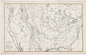 1833 UNITED STATES Map Indian Localities George Catlin (13x8) TEXAS - Picture 1 of 5