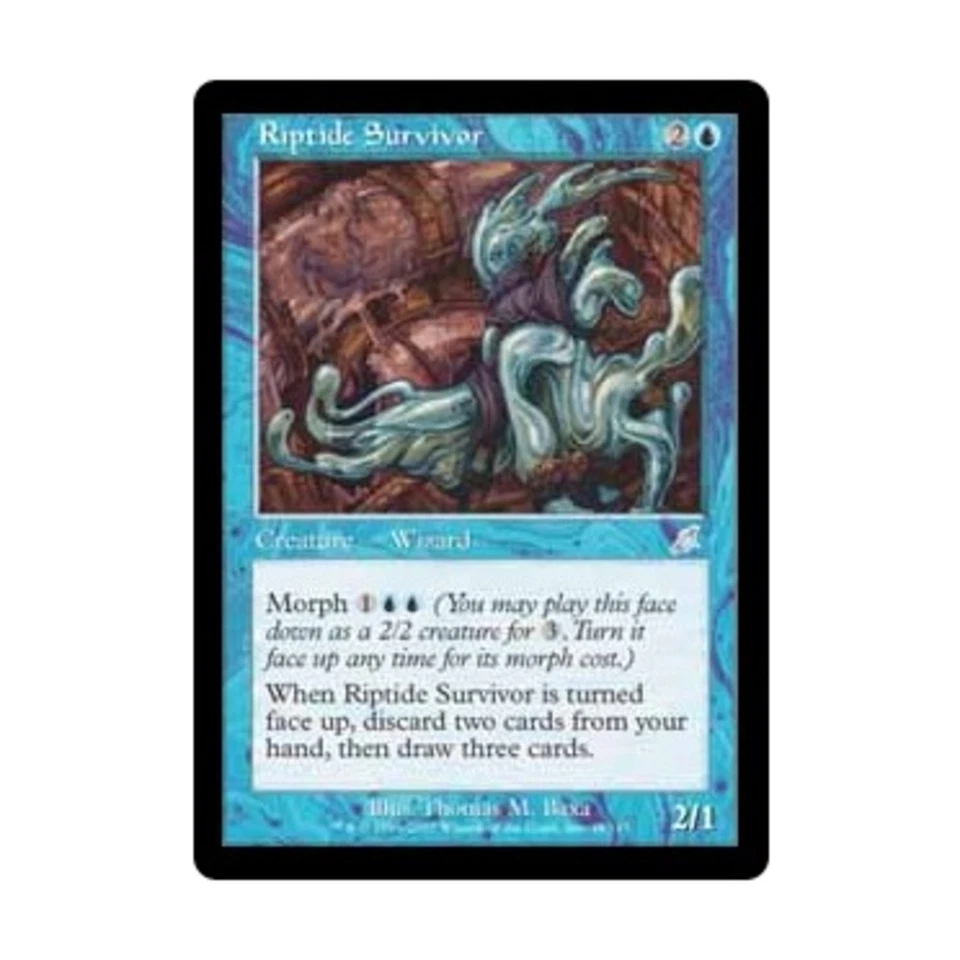 WOTC MtG Scourge Riptide Survivor (U) (Foil) NM - Image 1 of 1