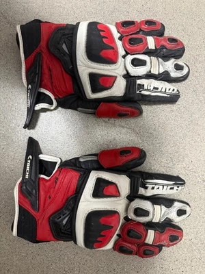 RS Taichi Motorcycle Gloves Leather W/ Carbon Armor Size XL - Image 1 of 3