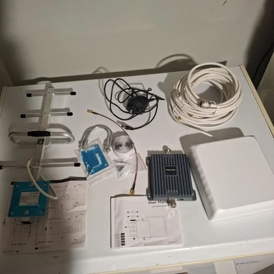 Phonetone AN-L65VA-01 Cell Phone Signal Booster 4G LTE 65dB Gain Amplifier Kit - Image 1 of 4