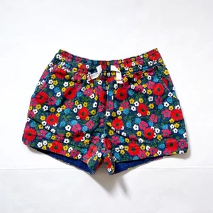 Mini Boden Girls Floral Heart-Pocket Shorts, Size 4 - Picture 1 of 4