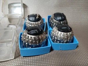 4x IBM Selectric Typewriter Font Letter Balls Script Gothic Bookface ACAD 72 - Picture 1 of 10