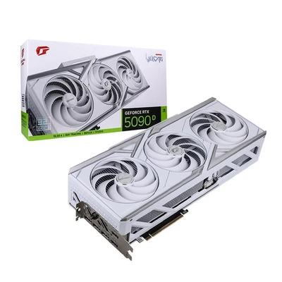 Colorful iGame GeForce RTX 5090 D Vulcan W 32GB AI GAME GPU - Image 1 of 4