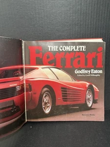 The Complete Ferrari by Godfrey Eaton 1st Edition 1986 - Bild 1 von 13