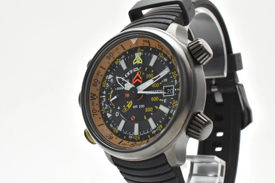 【MINT】Citizen eco-drive Promaster Altichron J280-T019811 Titanium Orange From JP - image 1 of 4