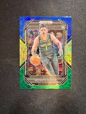 2023 Panini Prizm Draft Picks Keyonte George RC Blue Yellow & Green #47