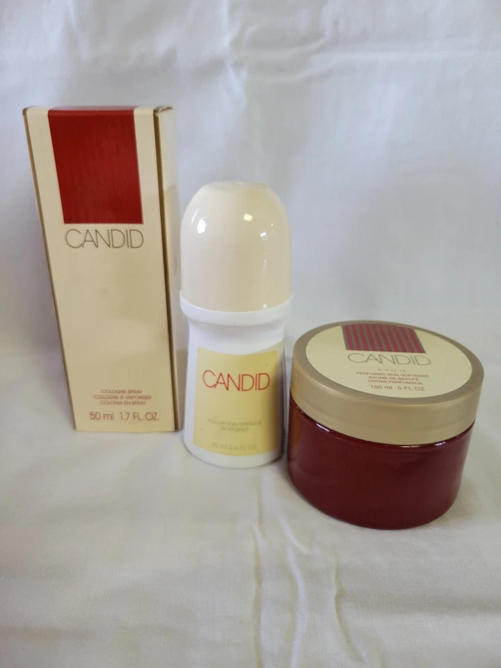 Juego de 3 piezas Avon Candid Foto 1 de 4