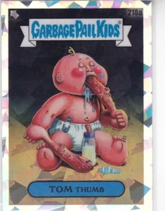 TOM THUMB 2023 TOPPS CHROME GARBAGE PAIL KIDS OS6 ATOMIC #218A - Picture 1 of 2